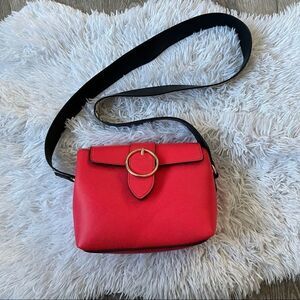 Who What Wear Crossbody Bag With Snake Print Strap